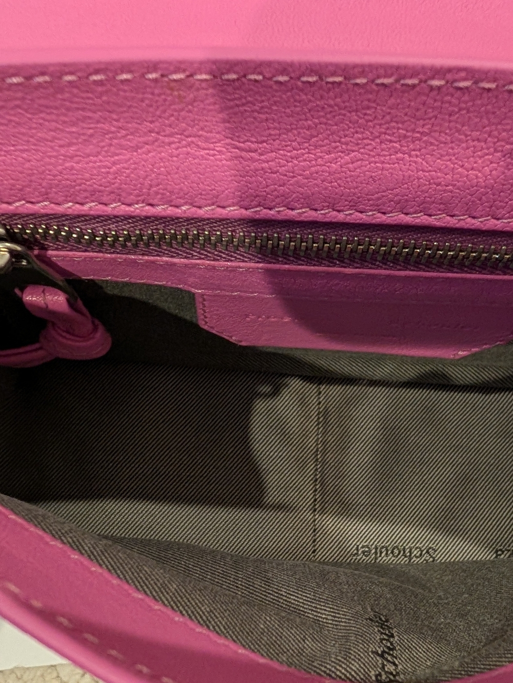 Proenza Schouler PS1 Mini Pink Leather Crossbody, Authentic - Picture 12 of 16